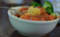 Spaghetti Squash Spaghetti Vodka Sauce